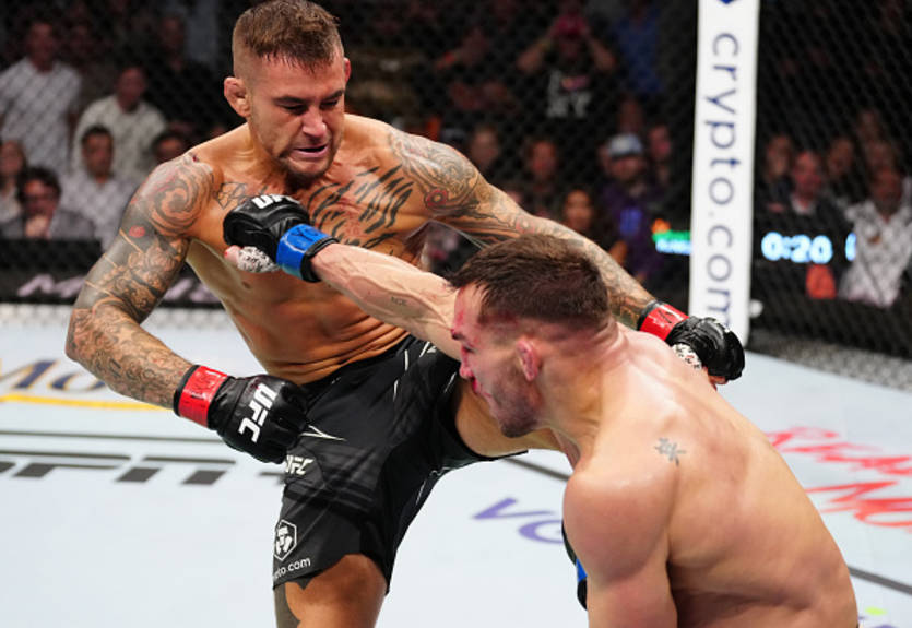 Порье одержал над Чендлером победу удушающим приемом