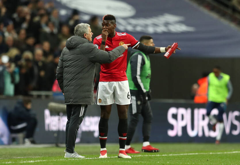 Между Погба и Моуриньо назрел очередной конфликт