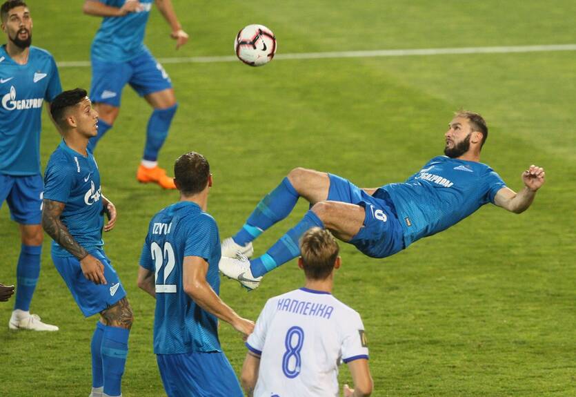 Зенит – второй после Барселоны клуб, прошедший дальше в еврокубке после поражения 0:4