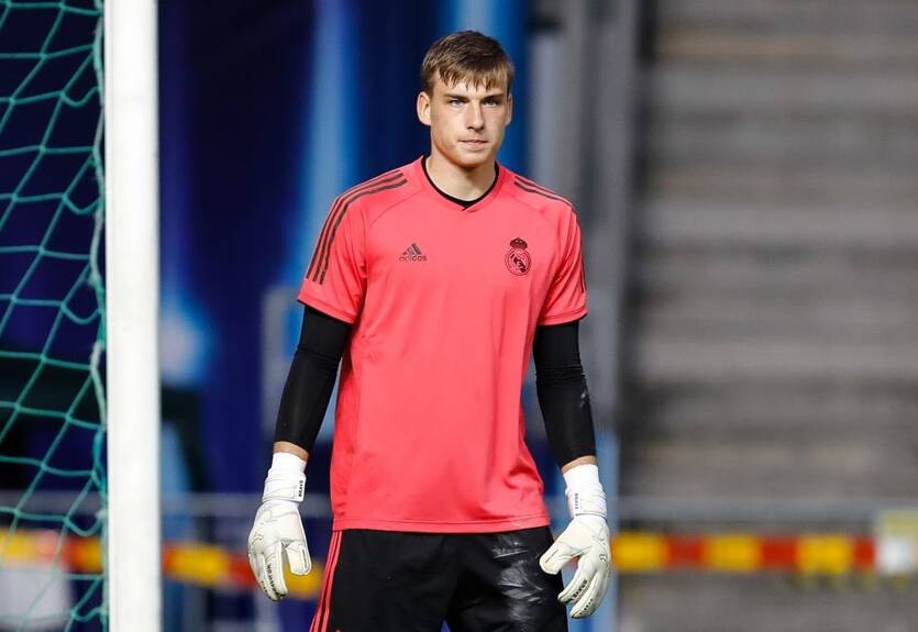 Лунин не попал в заявку Реала на матч с Хетафе