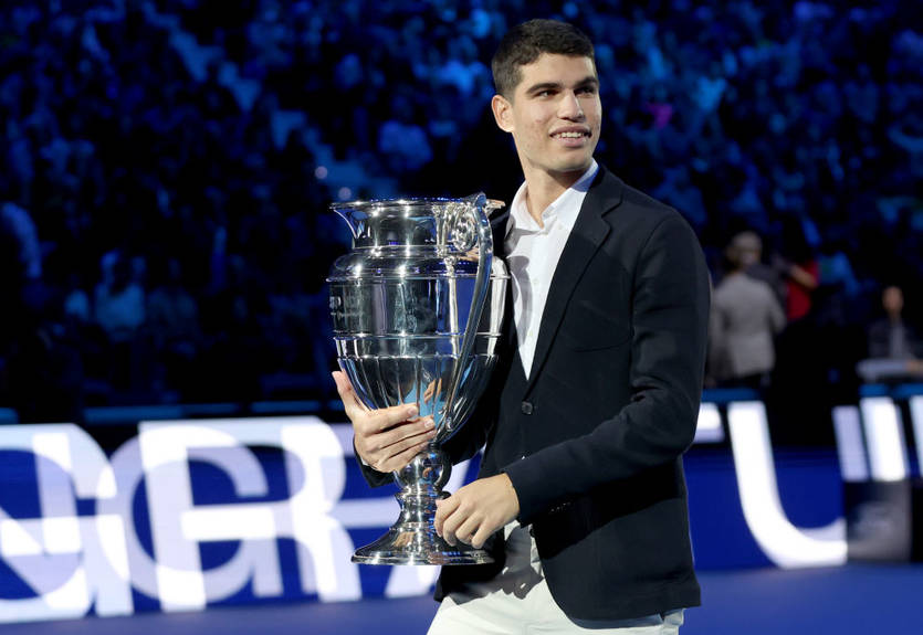 Алькарас - самый молодой игрок, завершающий год в статусе ТОП-1 рейтинга ATP
