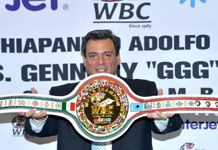В WBC представили специальный пояс для победителя боя Головкин – Альварес