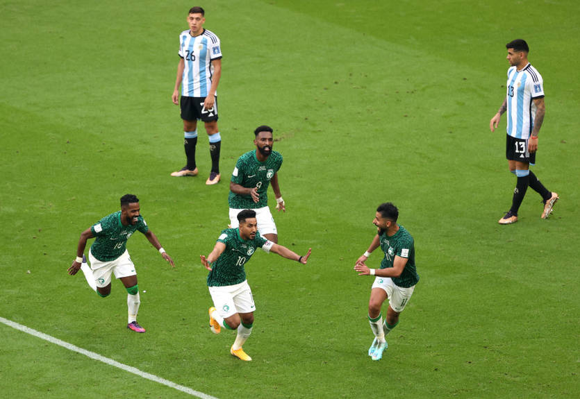 Саудовская Аравия сенсационно обыграла Аргентину