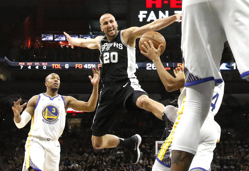 НБА представила лучшие моменты в карьере Джинобили