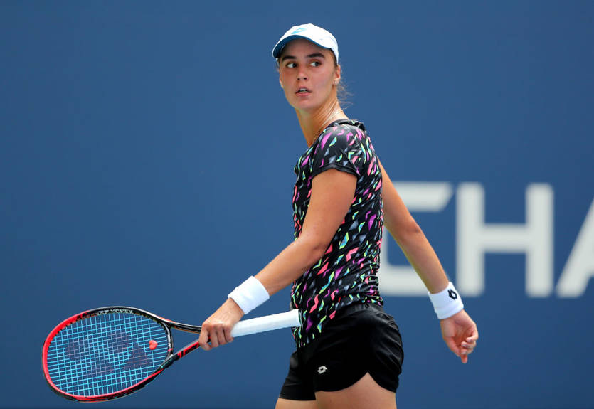 Калинина уступила действующей чемпионке US Open и покинула турнир Калинина уступила действующей чемпионке US Open и покинула турнир