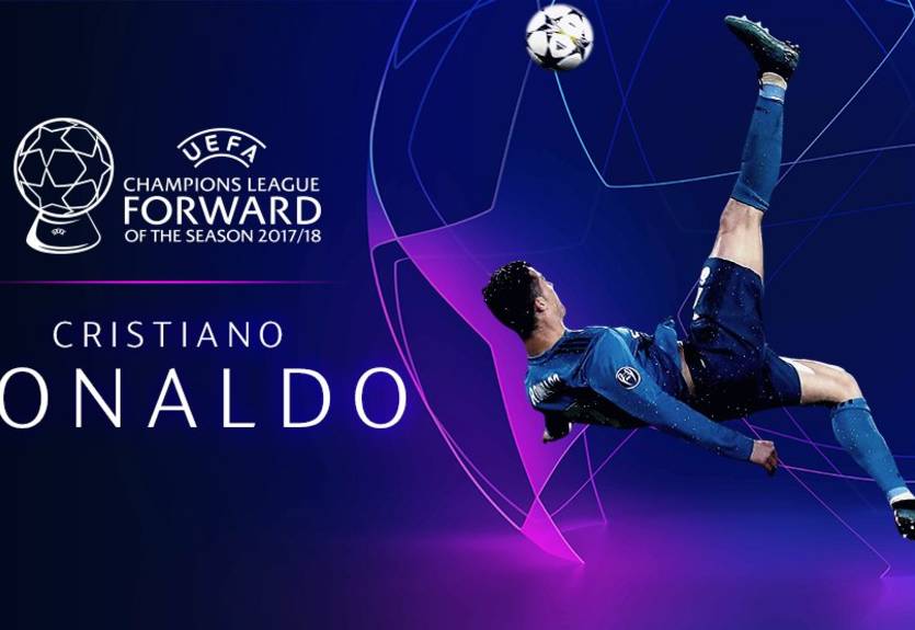 УЕФА назвал лучшего форварда ЛЧ-2017/18
