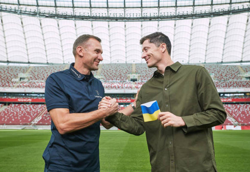 Шевченко привітав Левандовскі з дебютним голом на ЧС-2022
