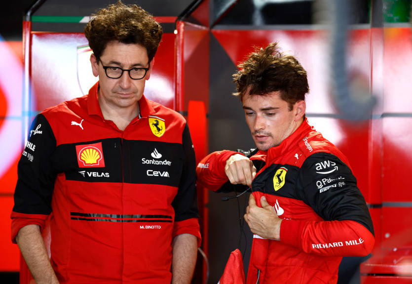 Феррари намерена заменить Бинотто, чтобы удержать Леклера Феррари намерена заменить Бинотто, чтобы удержать Леклера