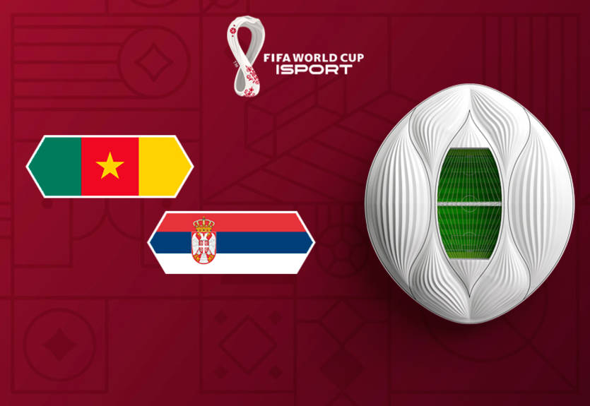 Камерун - Сербия: онлайн-трансляция матча Камерун - Сербия: онлайн-трансляция матча