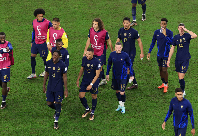 Франція перервала одразу дві свої безпрограшні серії на головних міжнародних турнірах