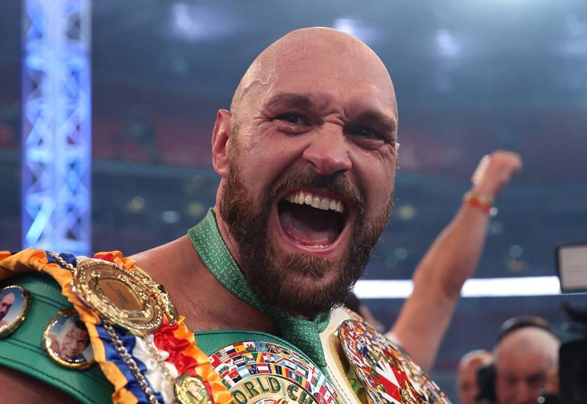 "Все вместе с Усиком завидуют мне": Фьюри дерзко похвастался своими достижениями