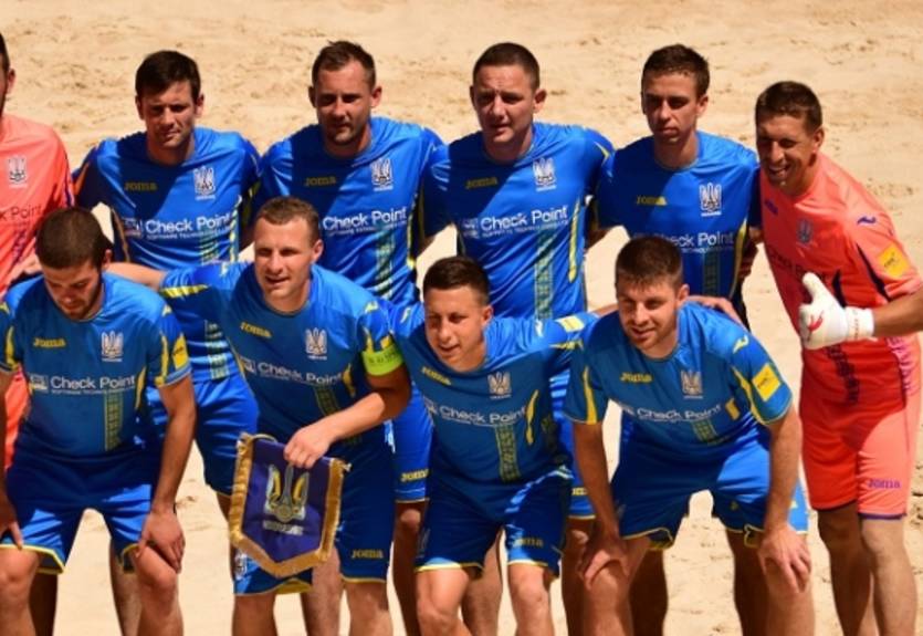 Украина упустила победу во втором поединке Евролиги по пляжному футболу