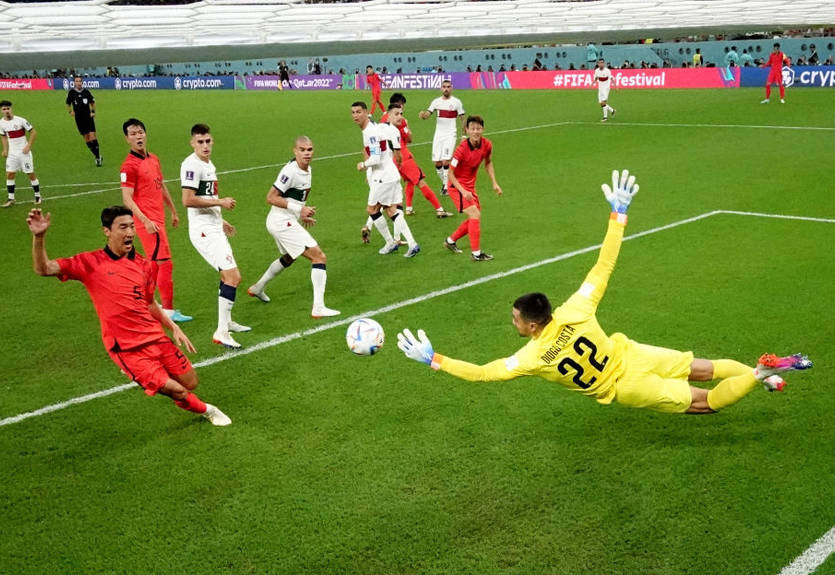 Південна Корея - Португалія 2:1 відео голів та найкращих моментів матчу ЧС-2022