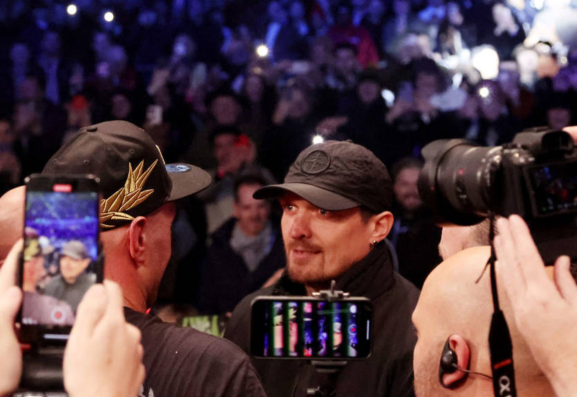 "Су**а, сосиска и со**нок": Фьюри в агрессивной манере вызвал Усика на бой