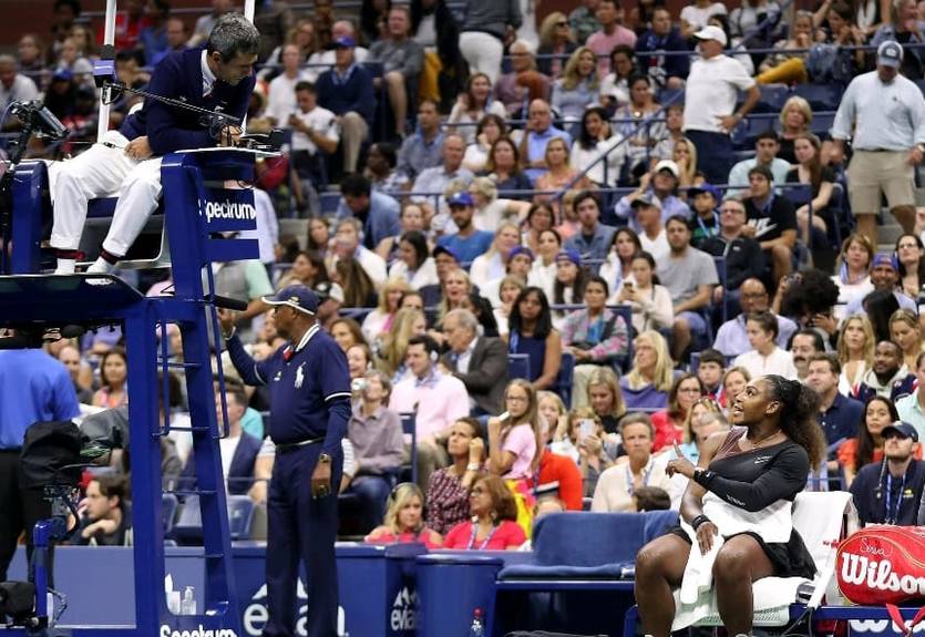 Серена Уильямс оштрафована на 17 000 долларов за поведение в финале US Open