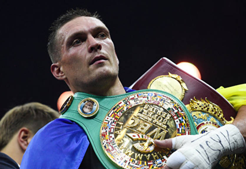 Объявлена официальная дата боя Усик - Беллью