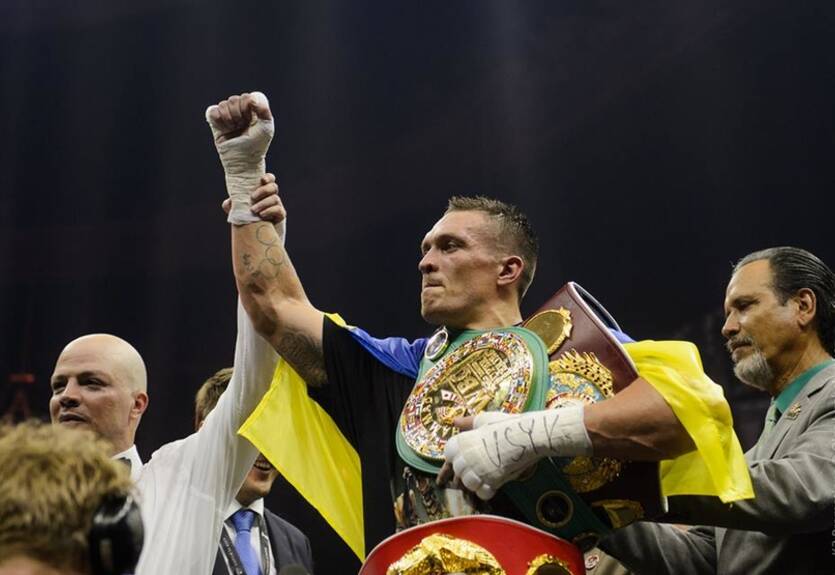 Усик – о финале WBSS: Я задавался вопросом, почему Украина не может провести бой Усик – о финале WBSS: Я задавался вопросом, почему Украина не может провести бой