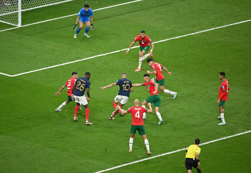 Франція - Марокко 2:0 відео голів та найкращих моментів матчу ЧС-2022