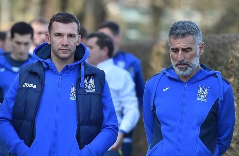 Андрей Шевченко и Мауро Тассотти / УАФ