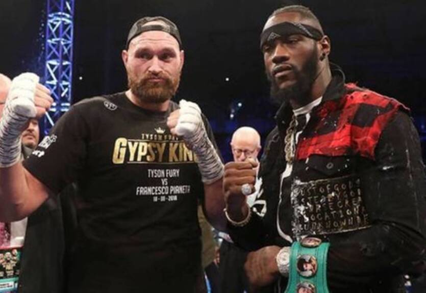 Тайсон Фьюри и Деонтей Уайлдер подписали контракт на бой