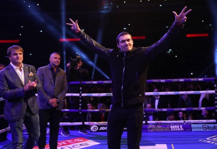 Усик - о Джошуа: Я буду с ним боксировать