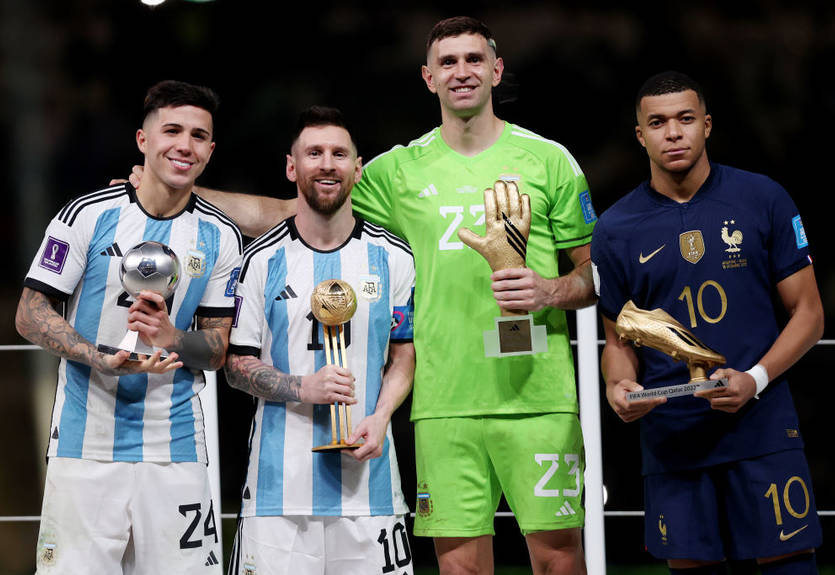 Мессі - найкращий гравець ЧС-2022, Мартінес - найкращий воротар, Мбаппе - найкращий бомбардир