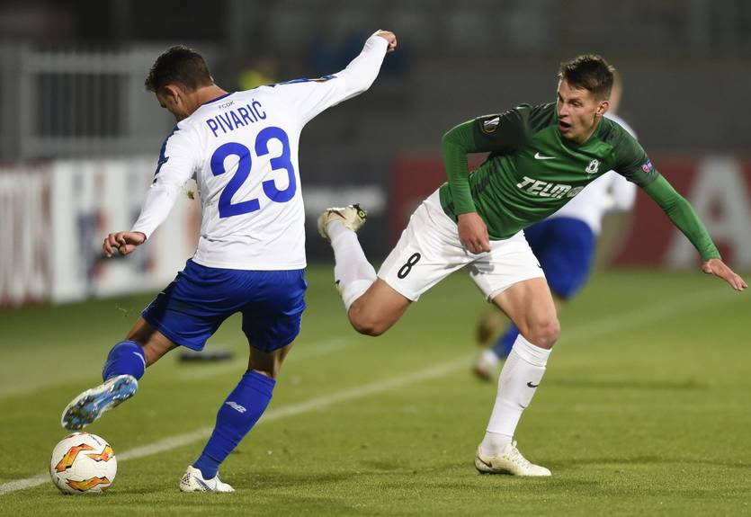 Динамо не сумело обыграть Яблонец в Лиге Европы