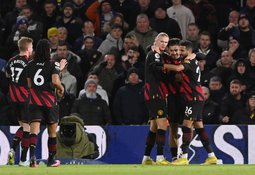 Манчестер Сити при помощи очередного дублю Холанда обыграл Лидс