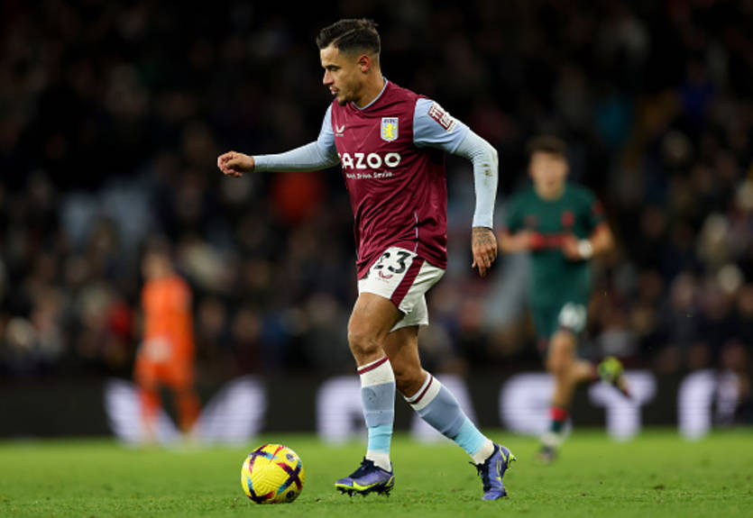 Коутіньо виступив із заявою щодо свого майбутнього в Астон Віллі