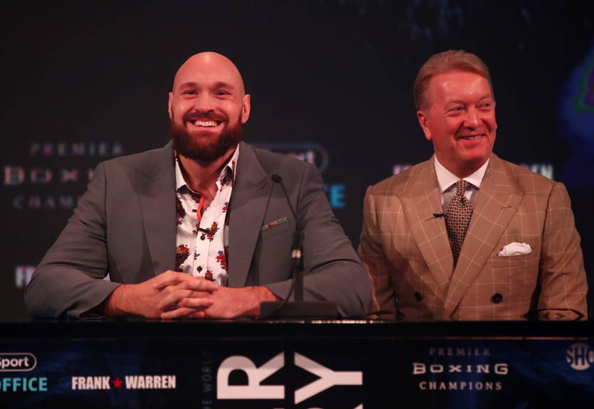 Промоутер Ф'юрі окреслив терміни проведення бою з Усиком, місце поки не визначене Промоутер Ф'юрі окреслив терміни проведення бою з Усиком, місце поки не визначене