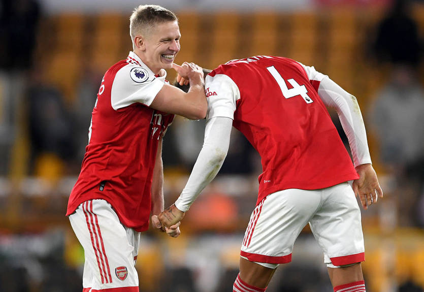 Поки Зіна був на полі - Арсенал не пропускав: українець - один з кращих в матчі проти Брайтона