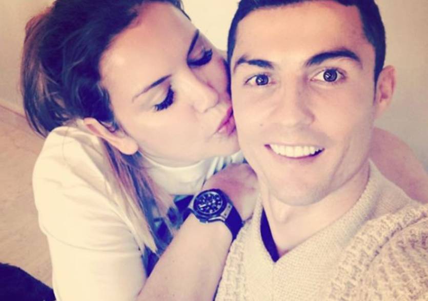 Криштиану Роналду с сестрой / instagram.com/katiaaveirooficial