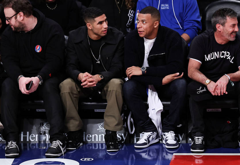 Мбаппе и Хакими получили уникальные подарки от легенды НБА