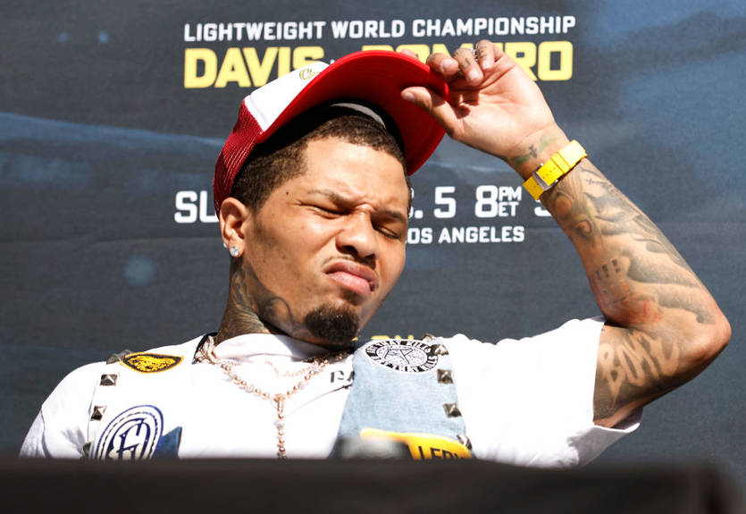 Джервонта Дэвис в странном состоянии вышел на битву взглядов с Эктором Луисом Гарсией Джервонта Дэвис в странном состоянии вышел на битву взглядов с Эктором Луисом Гарсией