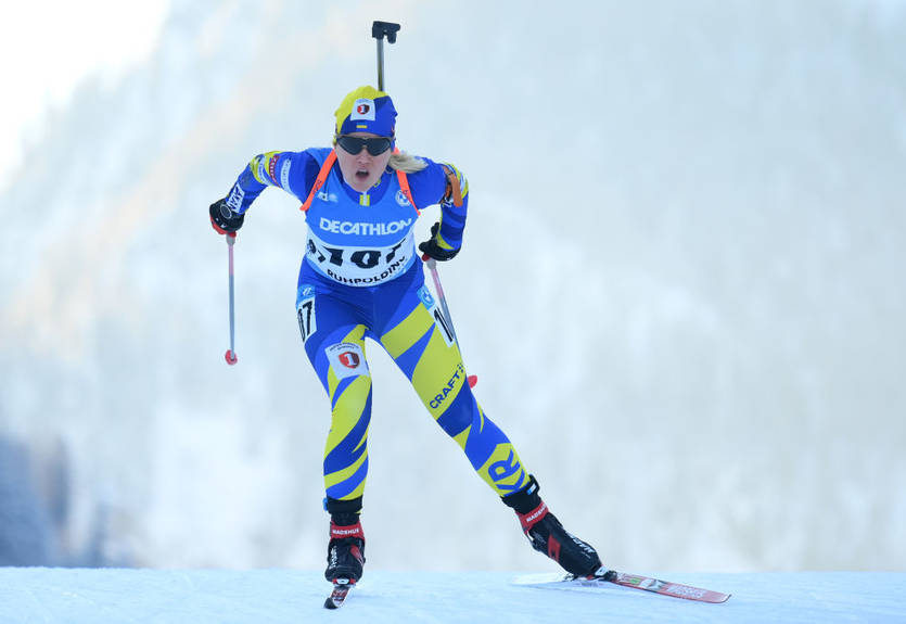 Україна стала сьомою в першій у сезоні змішаній одиночній естафеті, гонку виграла Норвегія