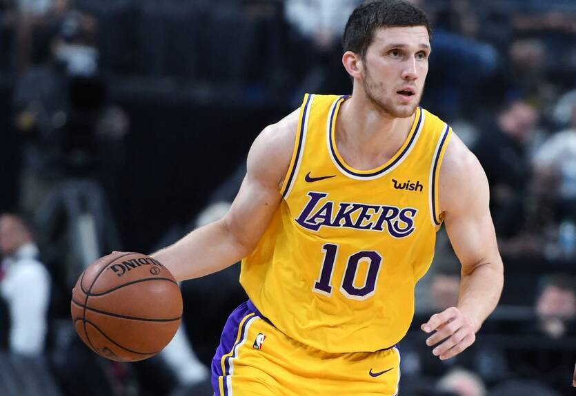 Михайлюк провел лучший матч за Лейкерс, "озерники" победили ГСВ