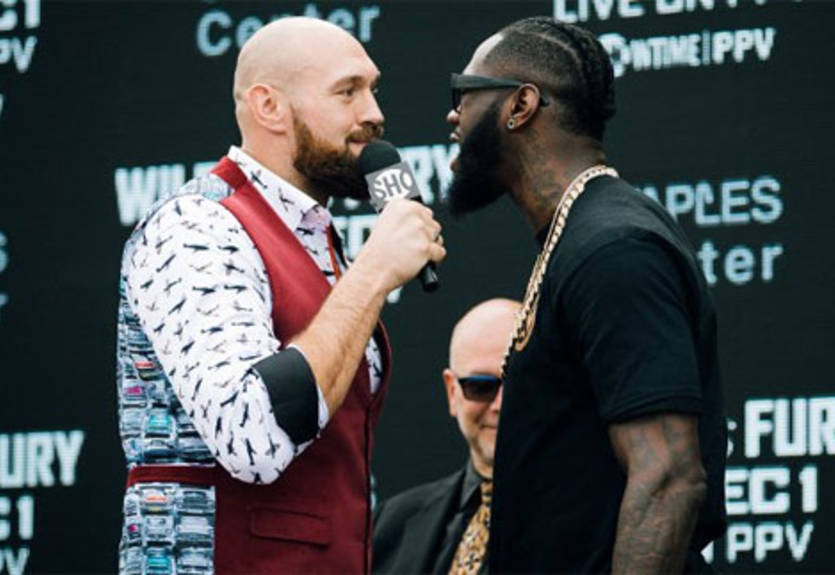Фьюри – Уайлдеру: Ты баскетболист, я избивал таких как ты каждый день
