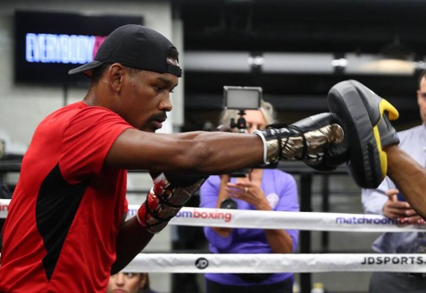 Джейкобс провел открытую тренировку перед боем с Деревянченко Джейкобс провел открытую тренировку перед боем с Деревянченко