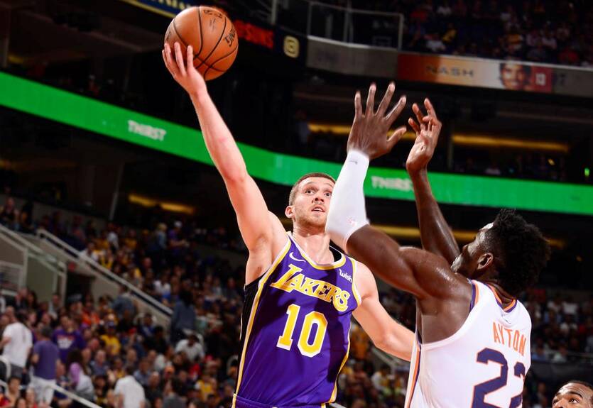 Михайлюк набрал первые очки в НБА