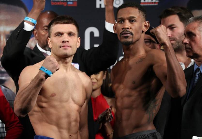 Джейкобс и Деревянченко показали одинаковый вес