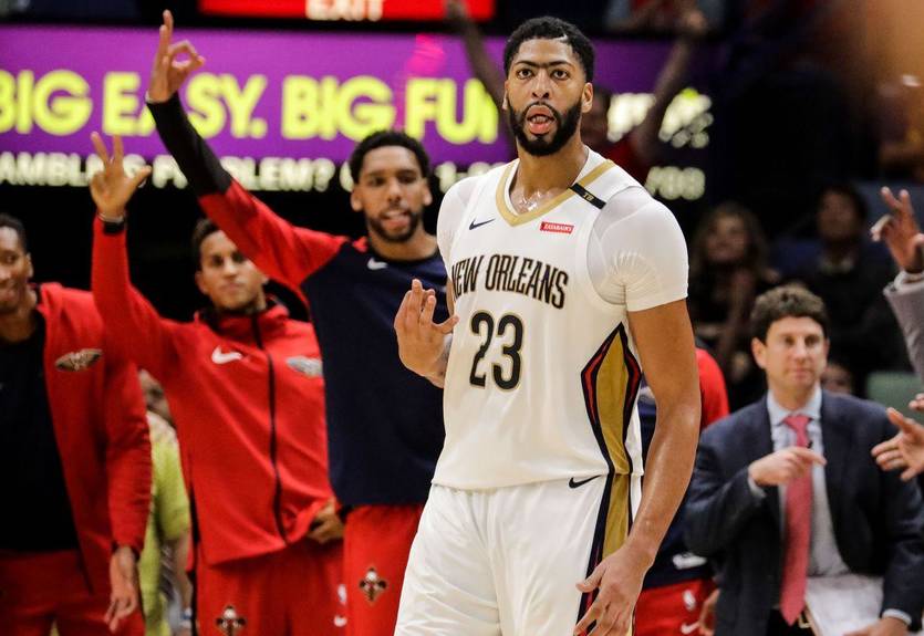 Данк Энтони Дэвиса возглавил топ-моментов дня в НБА