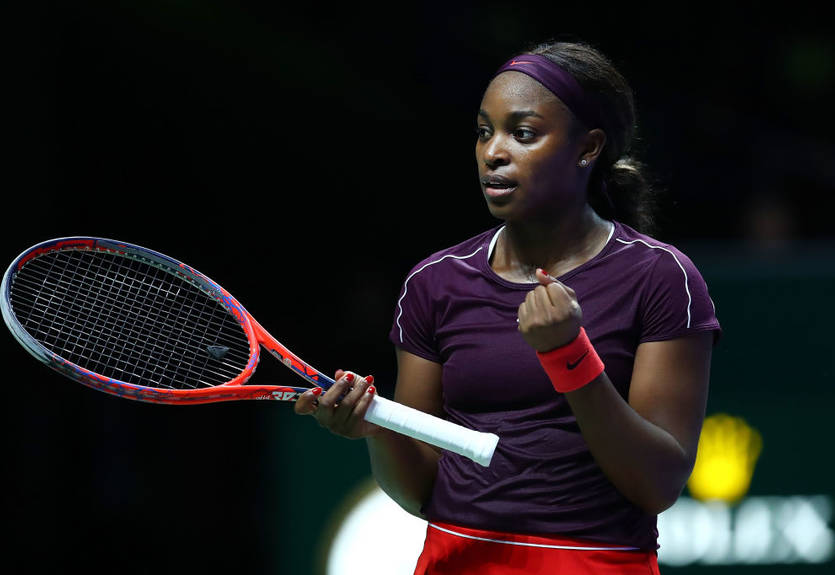 Стивенс станет соперницей Свитолиной в финале Итогового турнира Стивенс станет соперницей Свитолиной в финале Итогового турнира