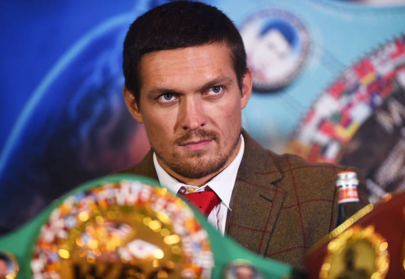 Усик показал свой тренировочный лагерь