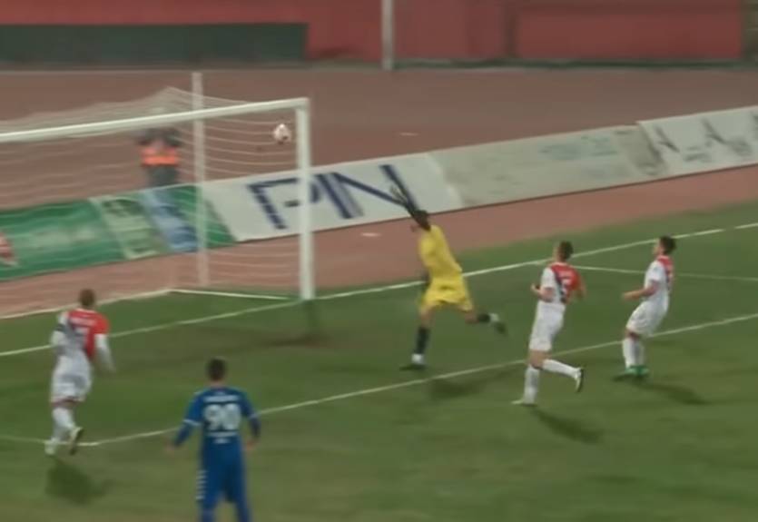 Автогол из Сербии, за который даже ругать жалко