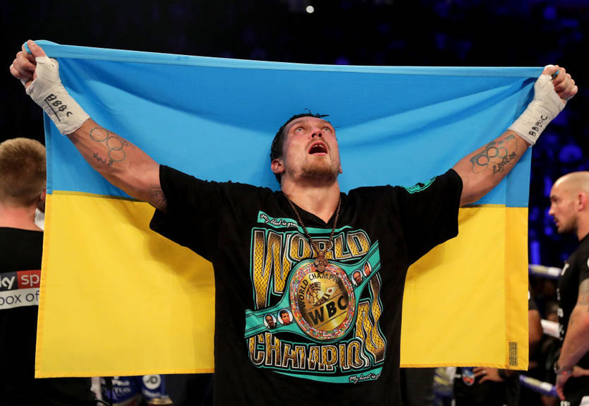 Усик занял 4-е место рейтинга The Ring вне зависимости от весовой категории