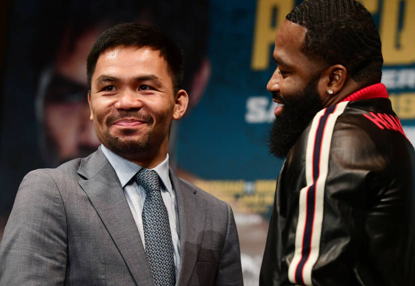 Пакьяо вернулся к Роучу перед боем с Бронером