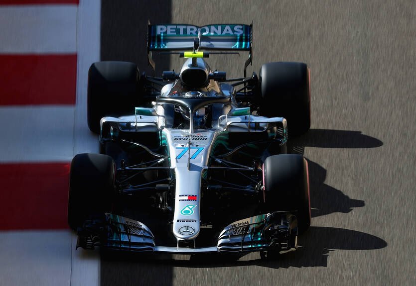 Боттас – первый на второй практике Гран-при Абу-Даби