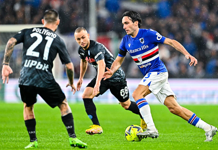 Сампдория - Наполи 0:2 Видео голов и лучшим моментов матча Серии А