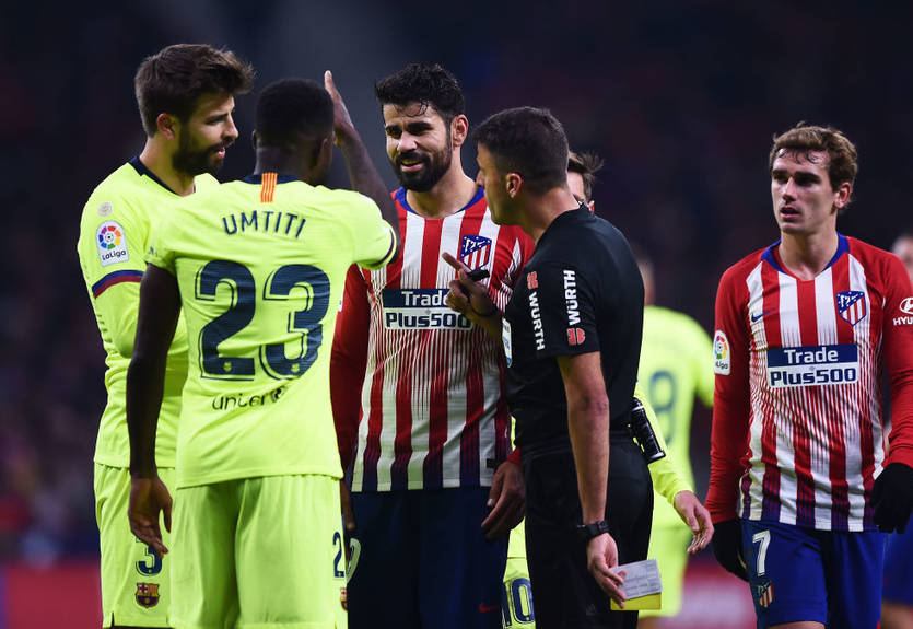 Барселона спаслась от поражения в матче с Атлетико