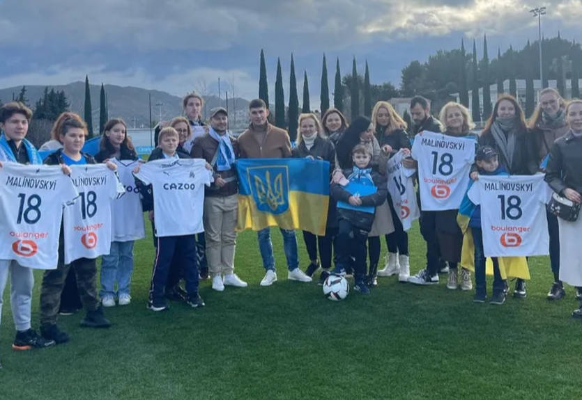 Малиновский встретился с украинцами в Марселе